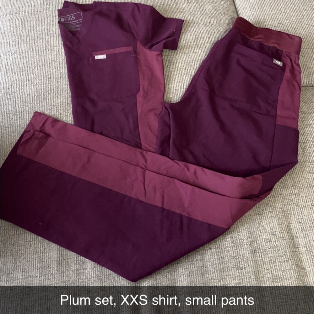 Plum Figs set xxs top XS bottom